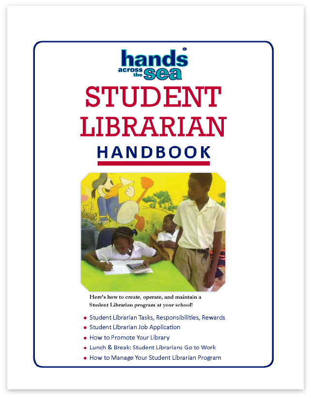 Click to download the Hands Student Librarian Handbook (pdf)