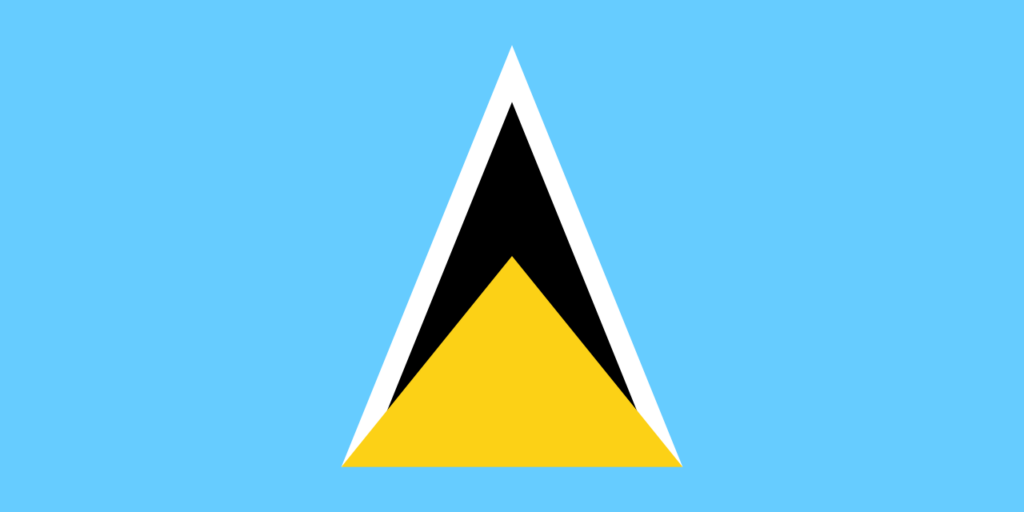 Flag of Saint Lucia